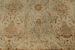 10x15 Beige and Rust Turkish Traditional Rug
