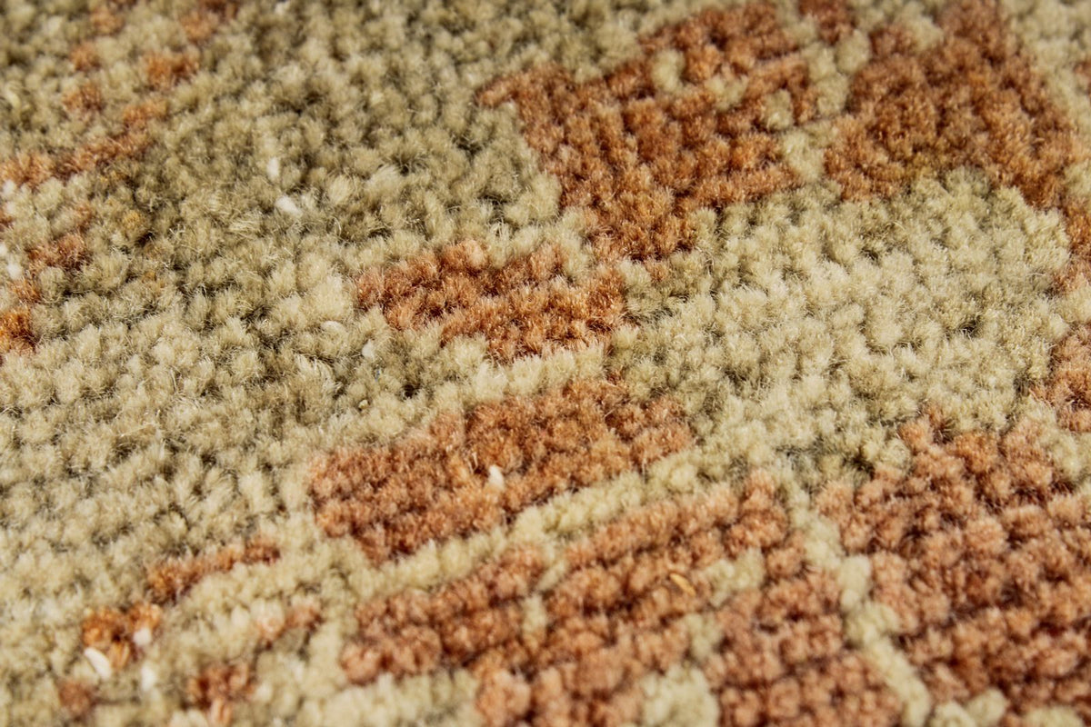 10x15 Beige and Rust Turkish Traditional Rug