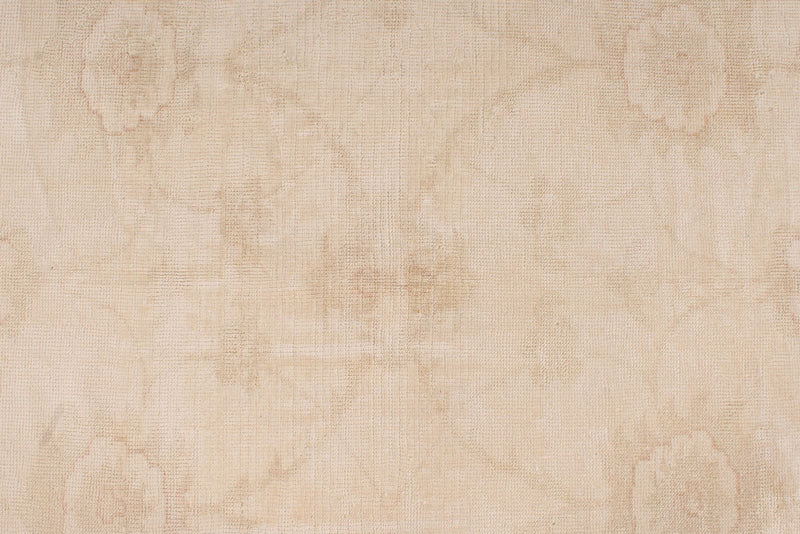 6x9 Beige Turkish Oushak Rug