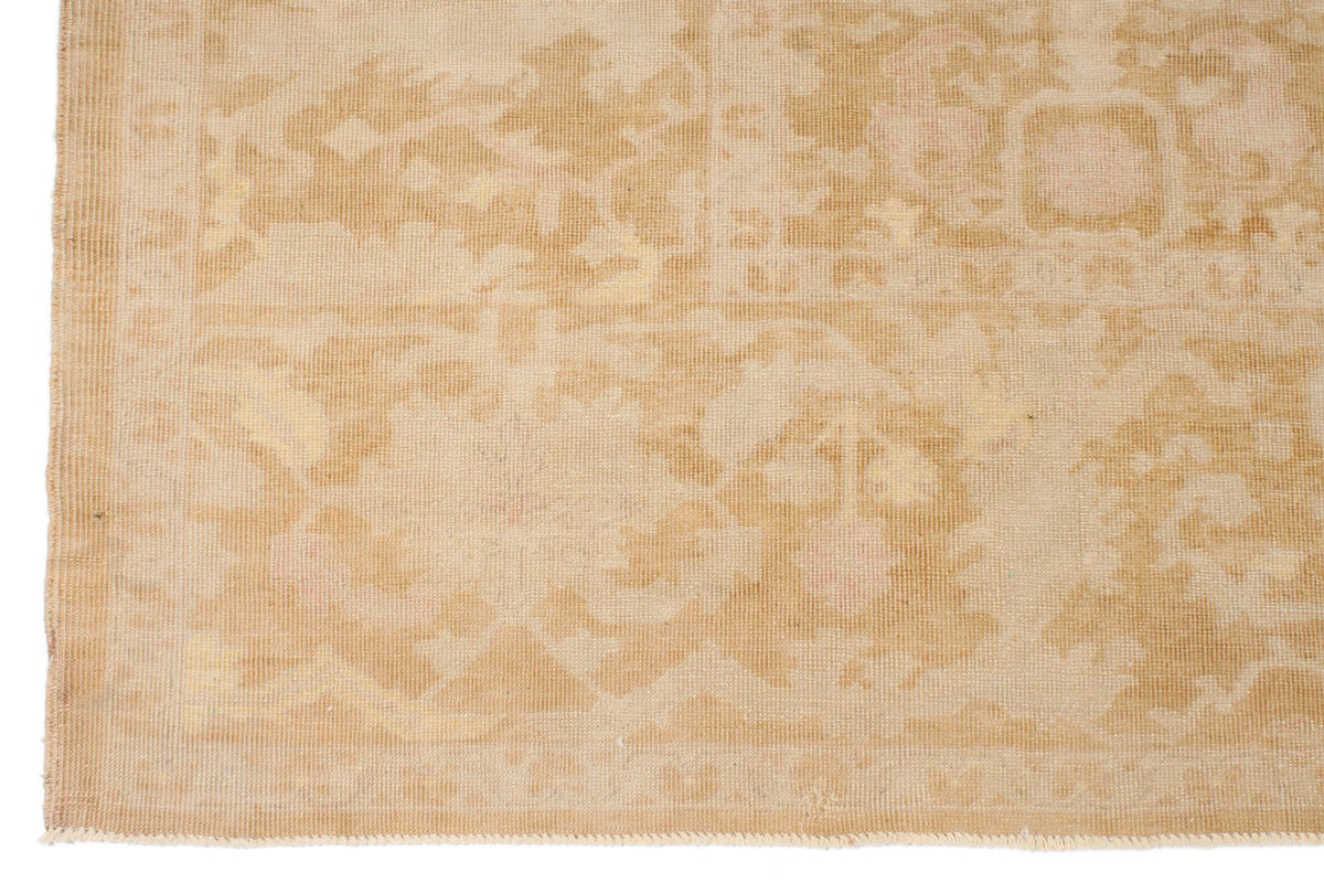 12x17 Beige and Rust Turkish Traditional Rug