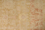 12x17 Beige and Rust Turkish Traditional Rug