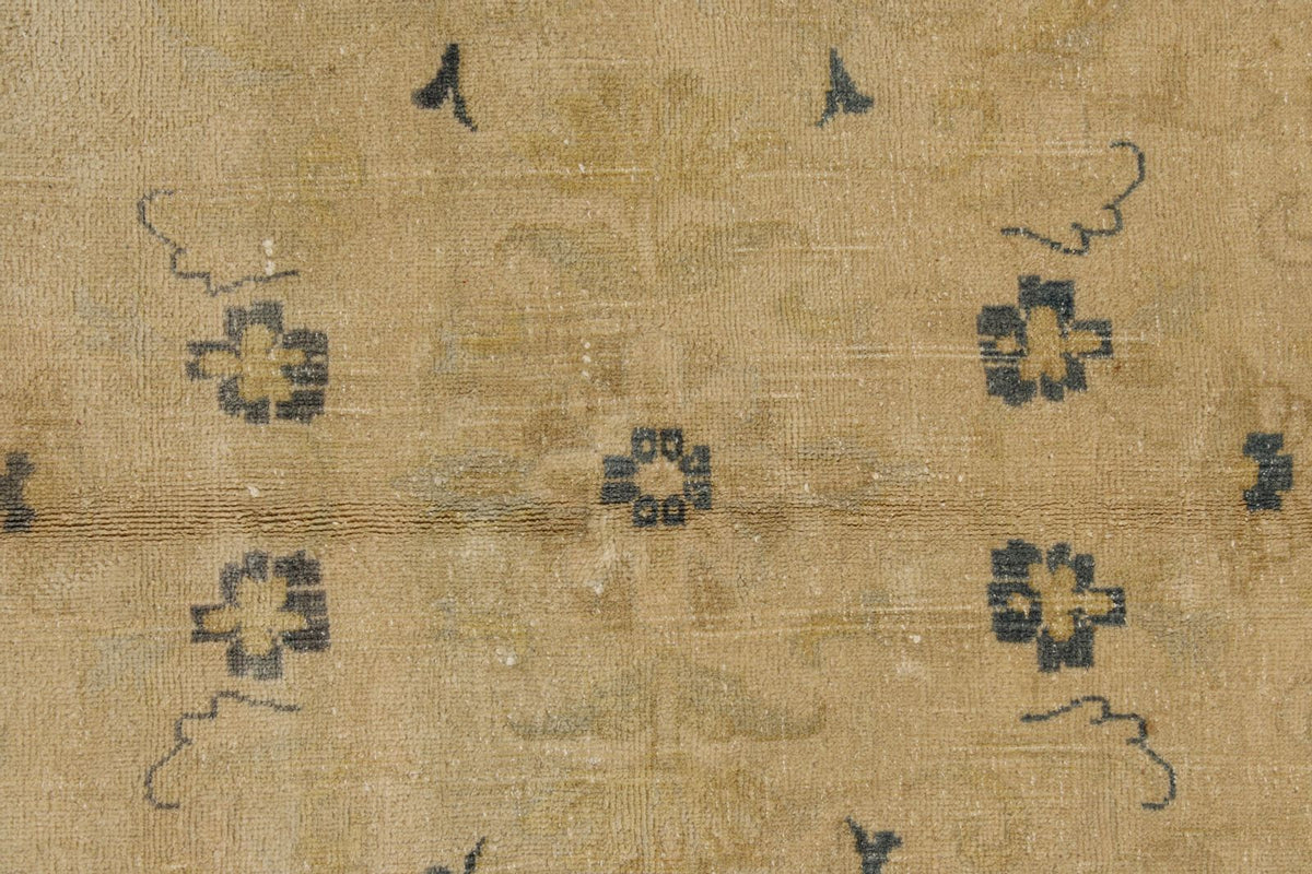 11x18 Beige and Blue Persian Traditional Rug