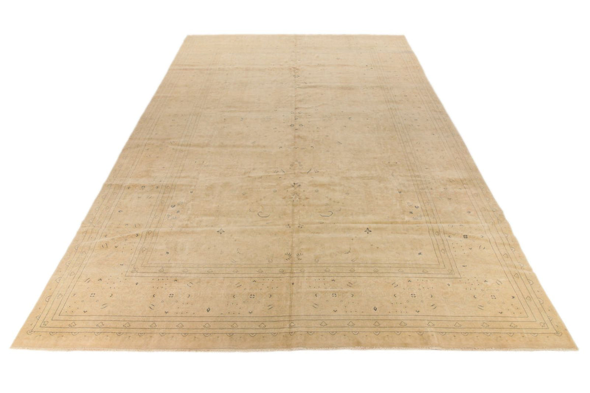 11x18 Beige and Blue Persian Traditional Rug