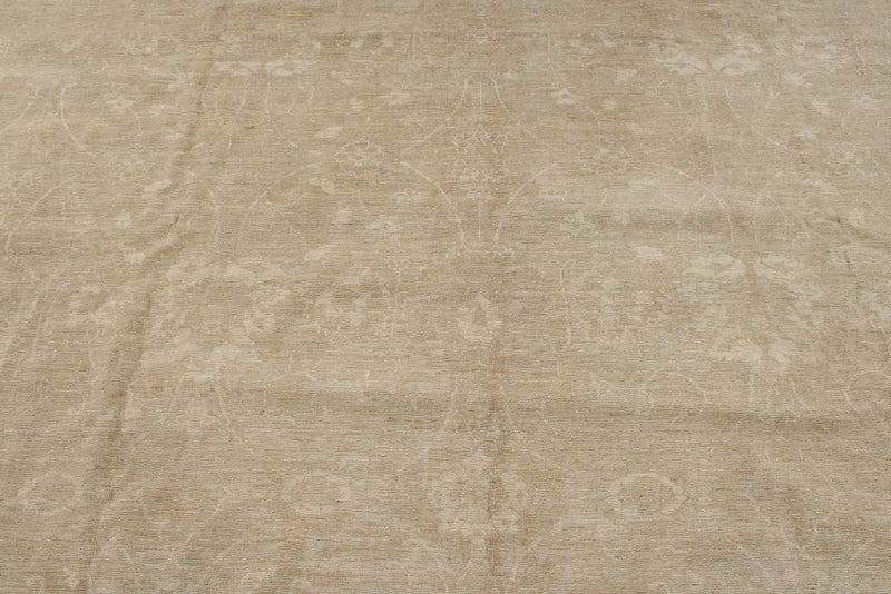 12x16 Beige Turkish Oushak Rug