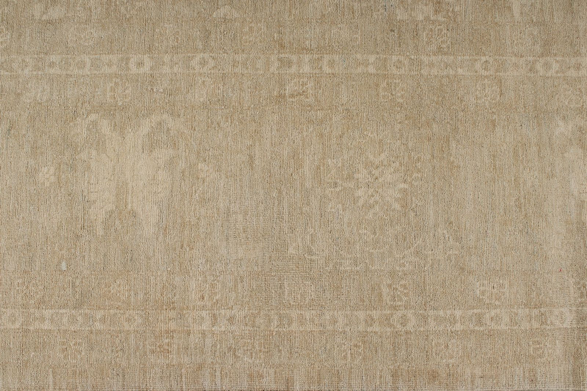 12x16 Beige Turkish Oushak Rug