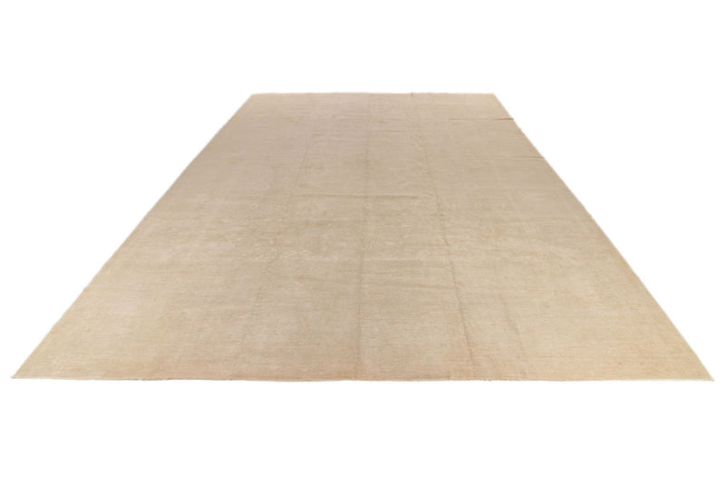 12x16 Beige Turkish Oushak Rug