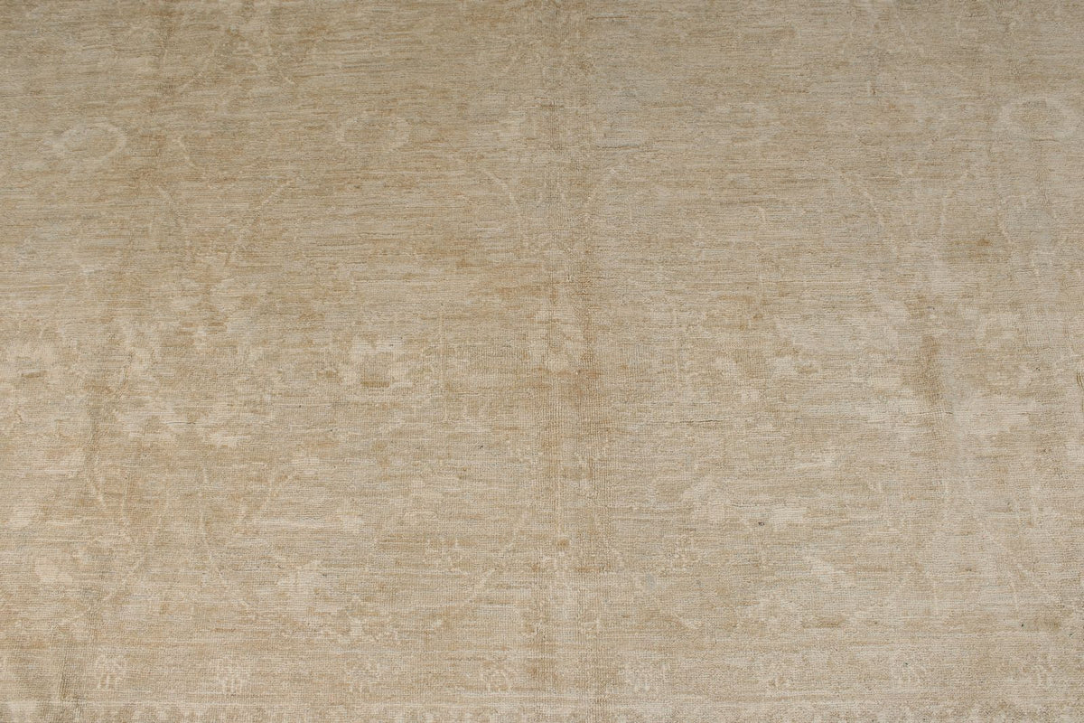 12x16 Beige Turkish Oushak Rug