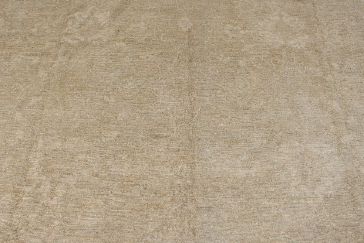 12x16 Beige Turkish Oushak Rug