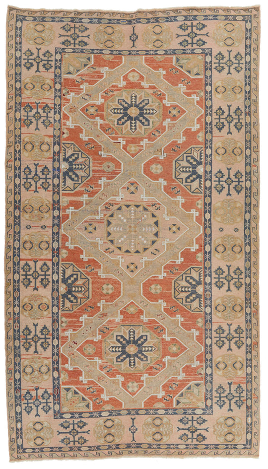 6x11 Multicolor Turkish Patchwork Rug