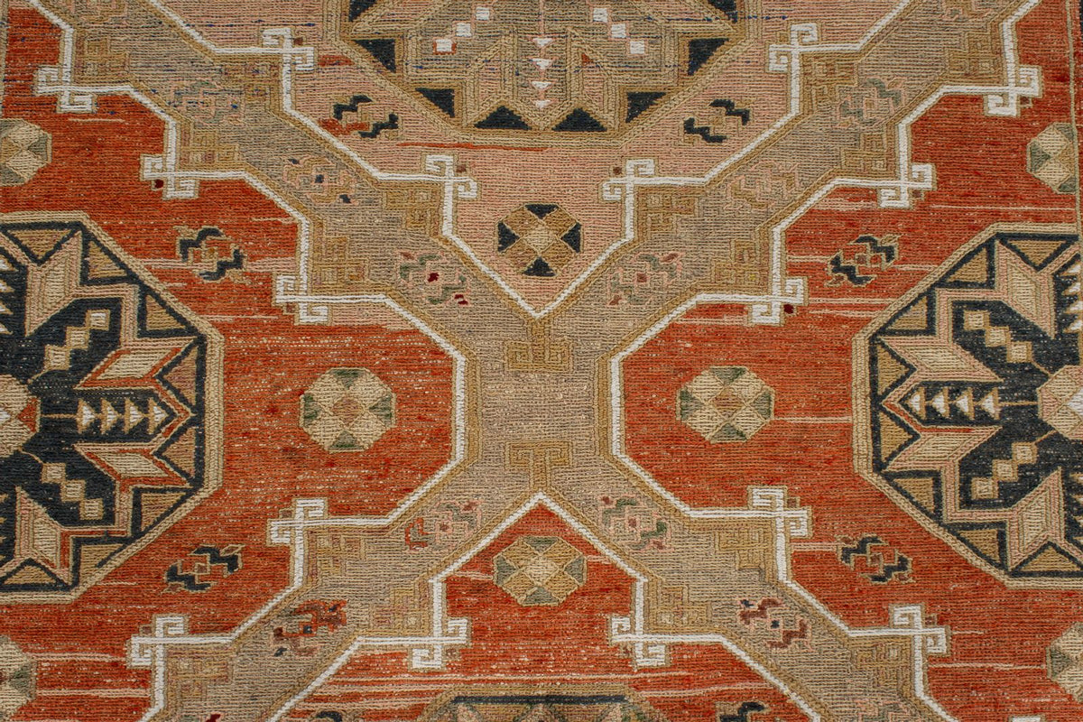 6x11 Multicolor Turkish Patchwork Rug