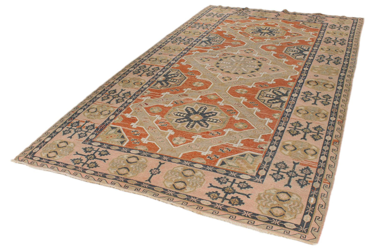 6x11 Multicolor Turkish Patchwork Rug