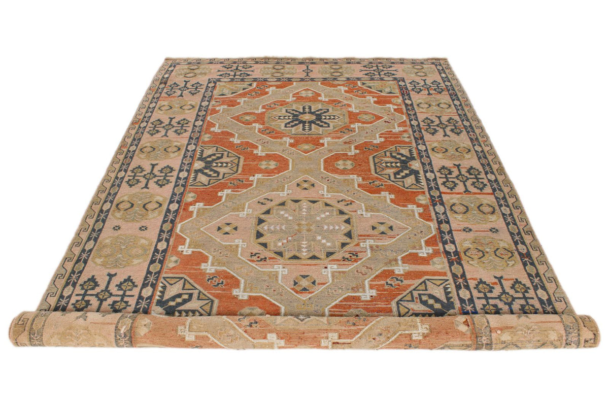 6x11 Multicolor Turkish Patchwork Rug