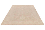 6x8 Beige Turkish Oushak Rug