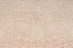 6x8 Beige Turkish Oushak Rug