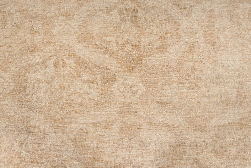 6x8 Beige Turkish Oushak Rug