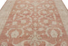 8x10 Rust and Beige Turkish Oushak Rug