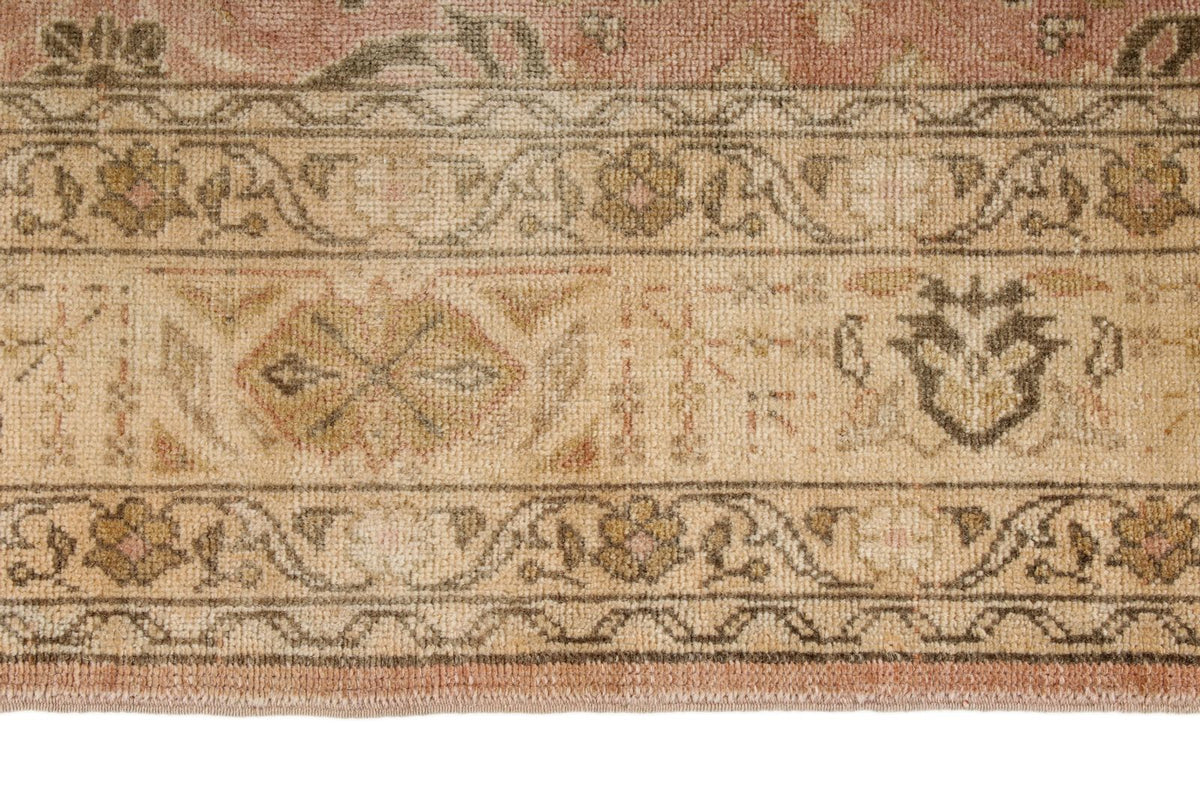 6x9 Rust and Brown Turkish Traditional Rug