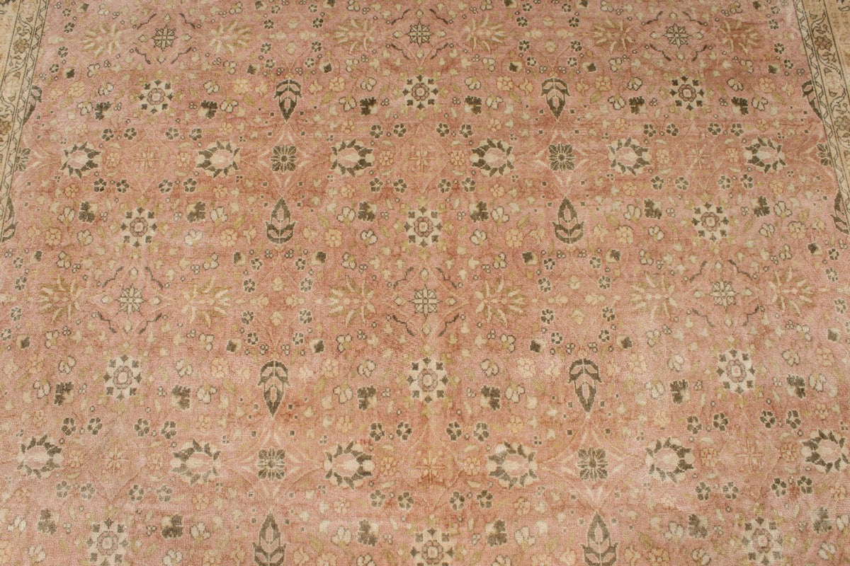 6x9 Rust and Brown Turkish Traditional Rug