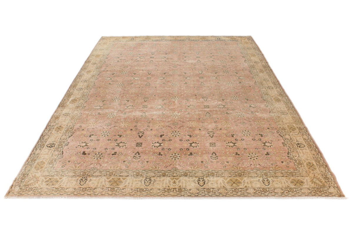 6x9 Rust and Brown Turkish Traditional Rug