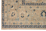 9x12 Beige and Blue Persian Traditional Rug