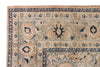 9x12 Beige and Blue Persian Traditional Rug