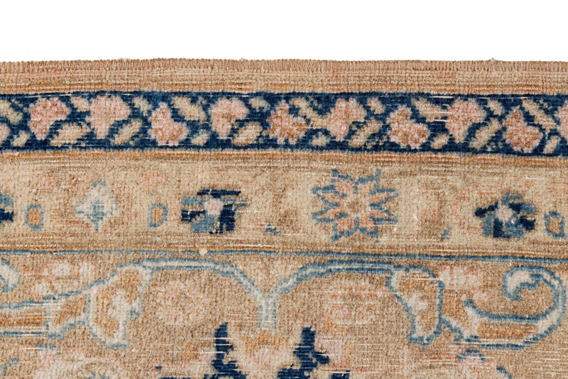 9x12 Beige and Blue Persian Traditional Rug