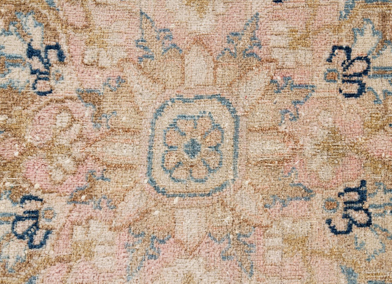 9x12 Beige and Blue Persian Traditional Rug