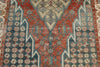 4x6 Red and Blue Persian Tribal Rug