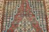 4x6 Red and Blue Persian Tribal Rug