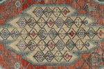 4x6 Red and Blue Persian Tribal Rug