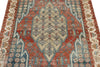 4x6 Red and Blue Persian Tribal Rug