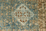 3x10 Beige and Brown Persian Tribal Runner