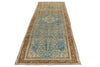 3x10 Beige and Brown Persian Tribal Runner