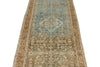 3x10 Beige and Brown Persian Tribal Runner