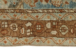 3x10 Beige and Brown Persian Tribal Runner