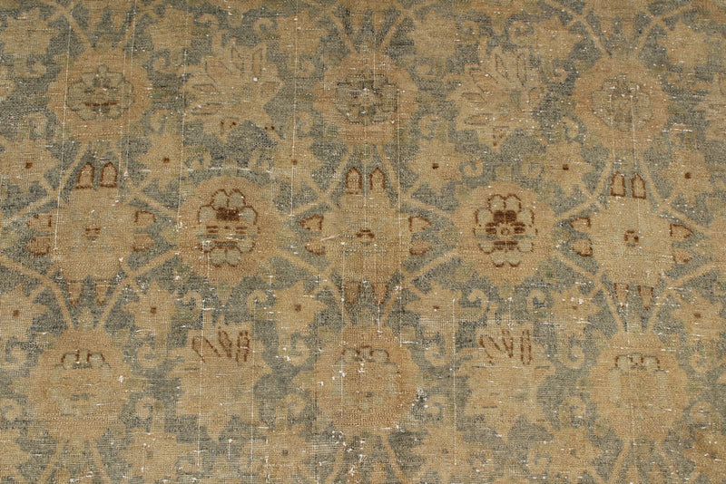 7x11 Beige and Beige Persian Traditional Rug