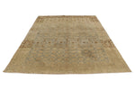 7x11 Beige and Beige Persian Traditional Rug