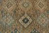 7x10 Brown and Beige Persian Traditional Rug