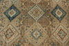 7x10 Brown and Beige Persian Traditional Rug