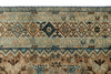 7x10 Brown and Beige Persian Traditional Rug