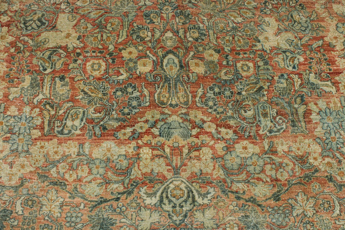 10x15 Beige and Pink Persian Rug