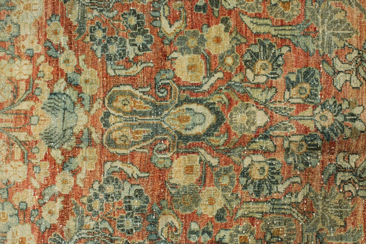 10x15 Beige and Pink Persian Rug