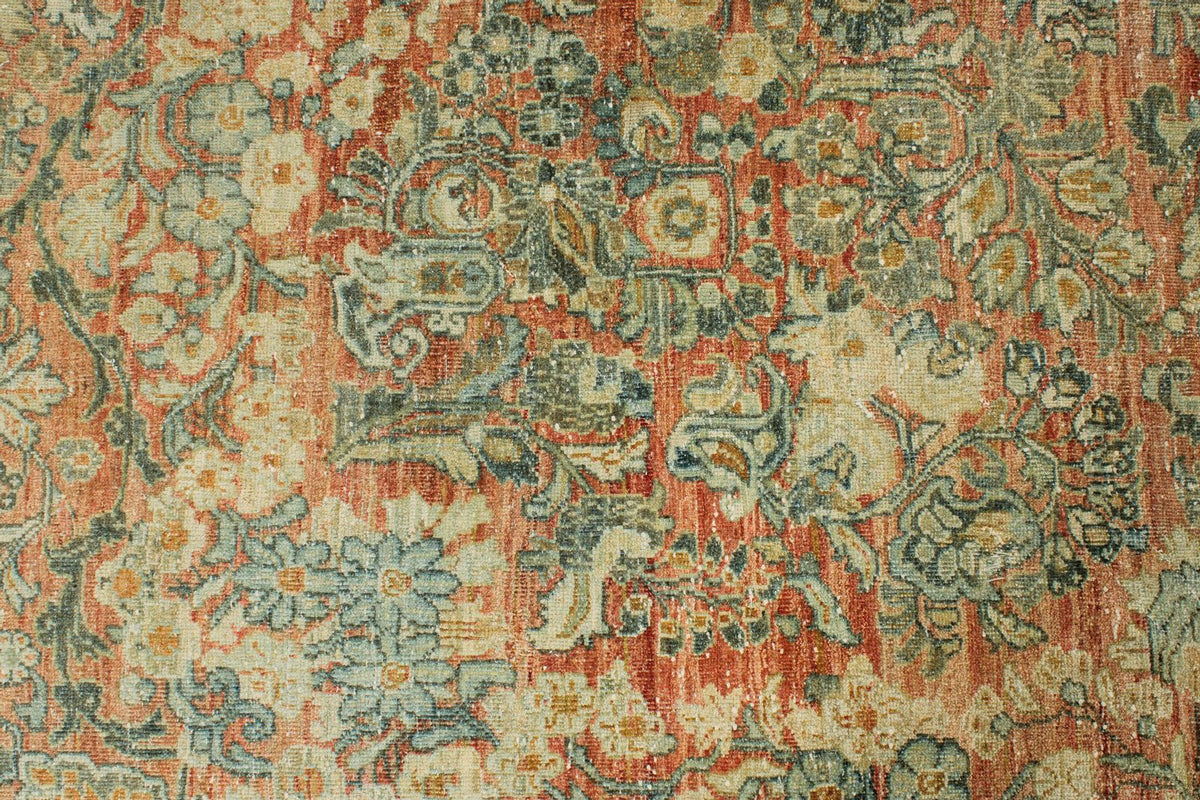 10x15 Beige and Pink Persian Rug