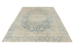 6x10 Beige and Blue Persian Traditional Rug