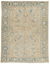 7x9 Beige and Brown Persian Rug