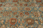 11x17 Red and Blue Persian Traditional Rug