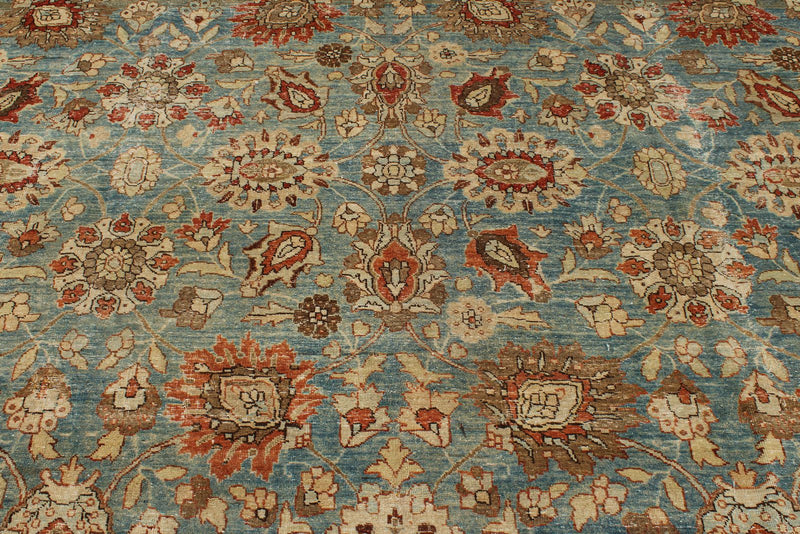 11x17 Red and Blue Persian Traditional Rug