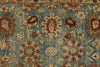 11x17 Red and Blue Persian Traditional Rug