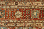 11x17 Red and Blue Persian Traditional Rug