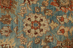 11x17 Red and Blue Persian Traditional Rug